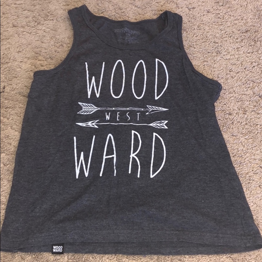 woodward west youth tank tops